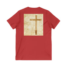 Unisex Jersey Short Sleeve V-Neck Tee