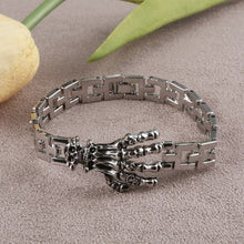 ZOSHI New Arrival Men Stainless Steel Bracelet Bangle Punk Men Jewelry Accessories Male Leopard Wolf Charm Wristband Pulseira