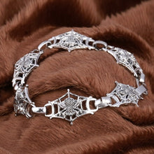 ZOSHI New Arrival Men Stainless Steel Bracelet Bangle Punk Men Jewelry Accessories Male Leopard Wolf Charm Wristband Pulseira