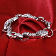 ZOSHI New Arrival Men Stainless Steel Bracelet Bangle Punk Men Jewelry Accessories Male Leopard Wolf Charm Wristband Pulseira