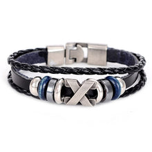 ZOSHI New Arrival Men Stainless Steel Bracelet Bangle Punk Men Jewelry Accessories Male Leopard Wolf Charm Wristband Pulseira