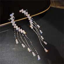 2021 New Trendy Long Butterfly Clip Earrings Ear Hook Pearl Ear Clips Without Pierced Ears Chain Earrings Women Girls Jewelry