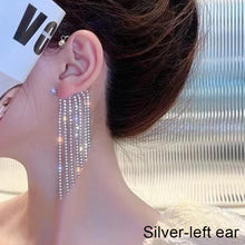 Silver Plated Metal Butterfly Ear Clips Without Piercing For Women Sparkling Zircon Ear Cuff Clip Earrings Wedding Jewelry