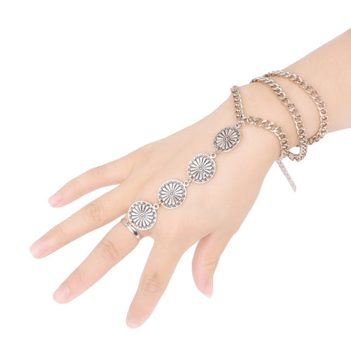 Retro Folk Custom Bracelets Rings Jewelry Wristband - bosseybling